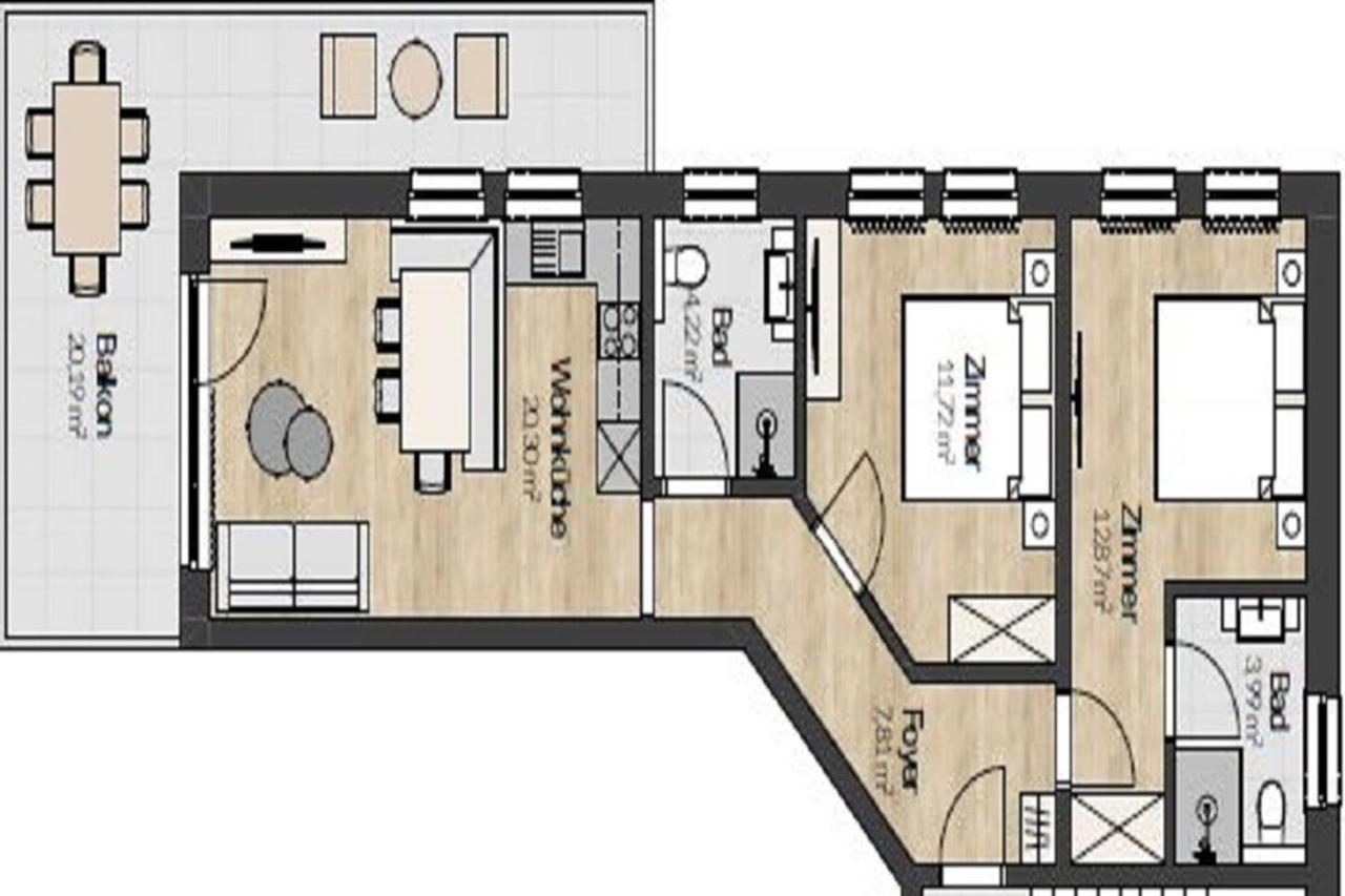 A Casa Granat Apartment Sölden Exterior foto